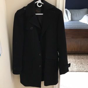 Men’s long pea coat